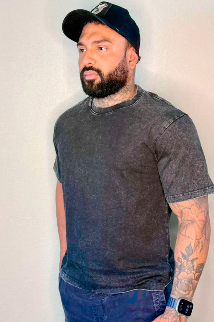 T-shirt Destroyed Black