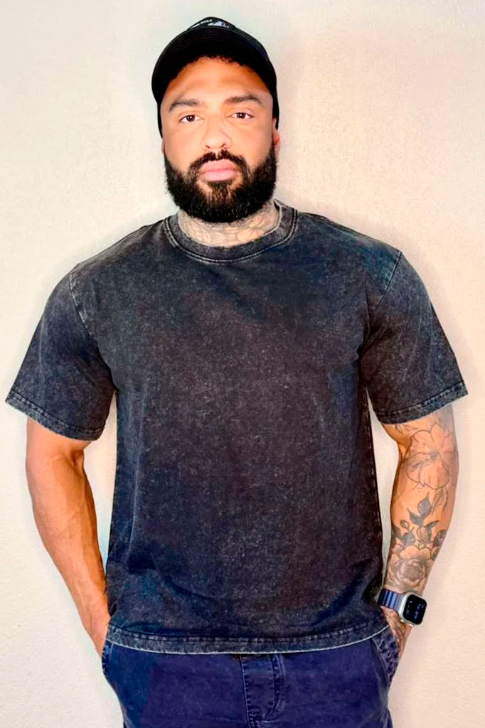 T-shirt Destroyed Black