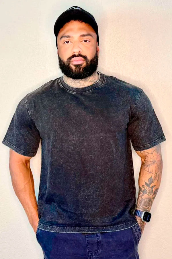 T-shirt Destroyed Black