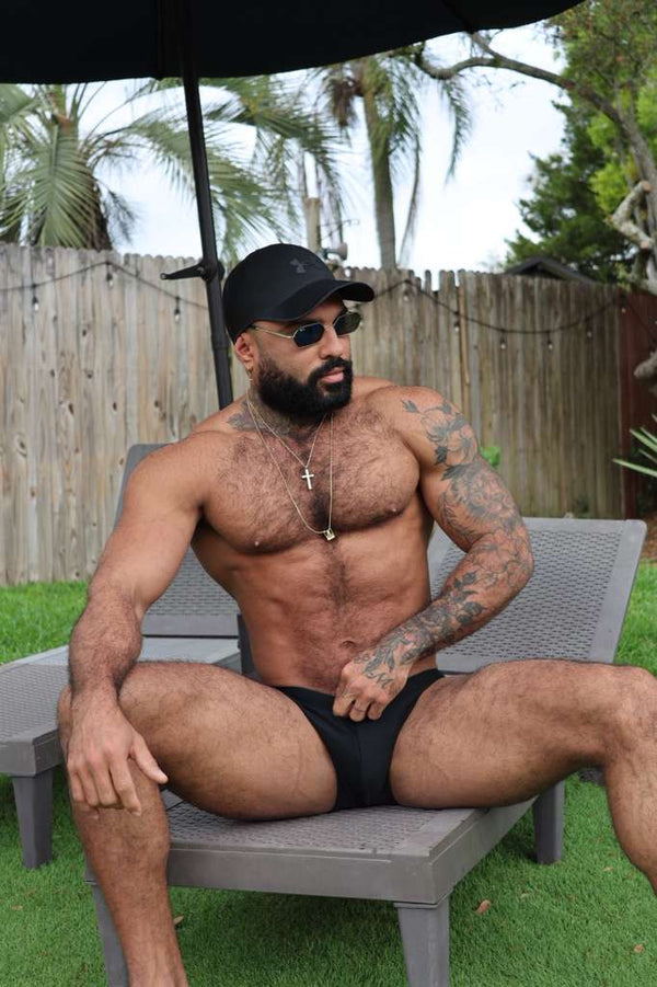 Black Low Rise Brief
