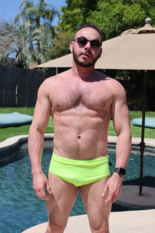 Lime Green Standard Brief