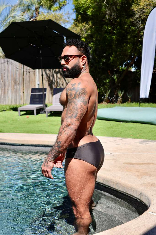 Charcoal Swim Brief